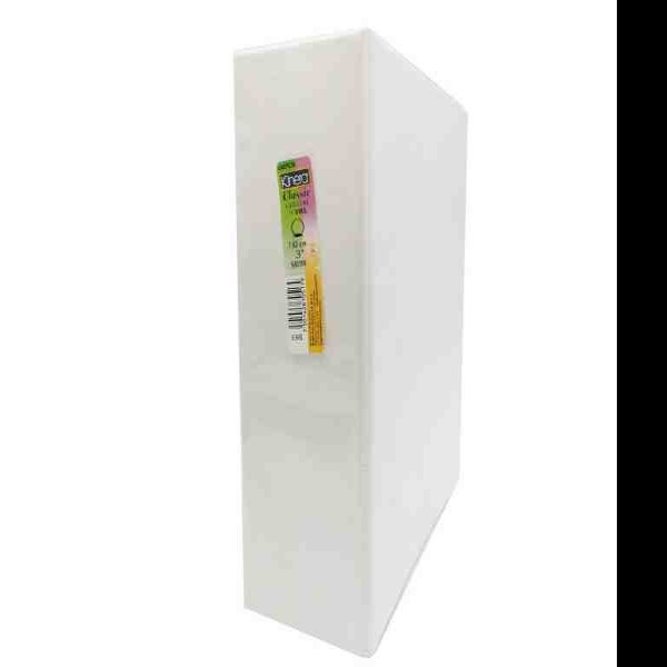 CARPETA VINIL CTA.3 3 ARG.O BCO. KINERA CV 9301 C.8